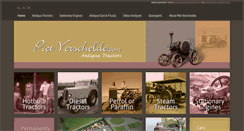 Desktop Screenshot of pietverschelde.com